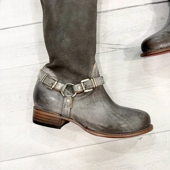 Freebird by Steven Raleigh Boots in Stone 8 NWOT - Picture 2 of 8